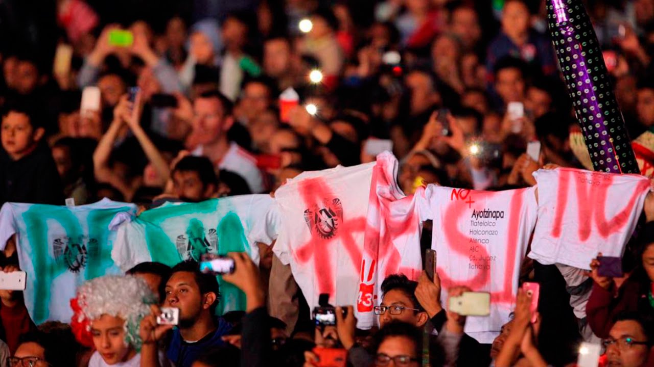 Presidencia edita vídeo para ocultar manta contra Peña Nieto