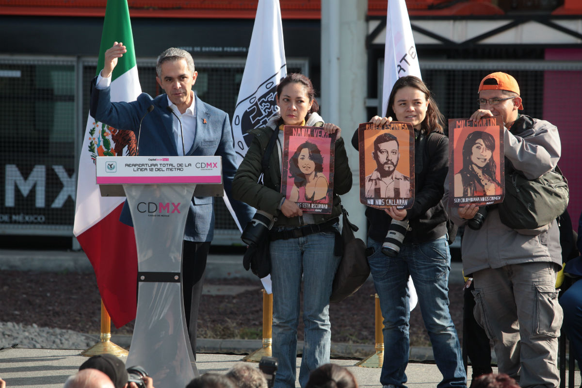 Exigimos respuesta al retiro de notas sobre protesta del caso Narvarte