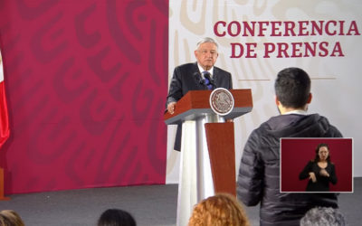 El presidente López Obrador niega que su gobierno use Pegasus